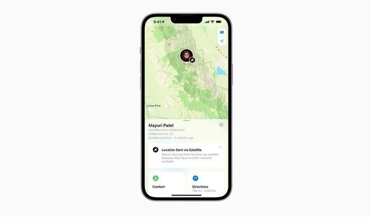 睢县苹果14维修分享iPhone14系列中 FindMy功能通过卫星分享位置方法教程 